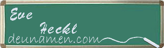 Eve Heckl Visitenkarte